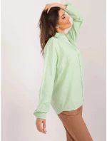 Dámská košile BP KS 1019.73 Světle zelená - FPrice Dámská košile BP KS 1019.73 Světle zelená - FPrice