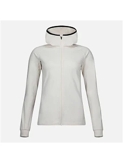 Dámská mikina ROSSIGNOL W Mid Layer Thin Fz, bílá