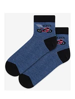 Tenké barevné ponožky 11-15 let chlapec. 244.N59