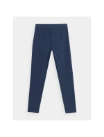 Dívčí elastické bavlněné legíny 4F Junior