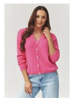 Svetr na zapínání  model 223261 Makadamia