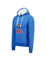 Geographical Norway Gadrien DB 054 M WW6115H/GN-Royal Blue / White mikina