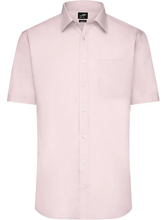 Daiber JN 680 Popelínová košile s krátkým rukávem 02.0680 light pink Daiber JN 680 Popelínová košile s krátkým rukávem 02.0680 light pink