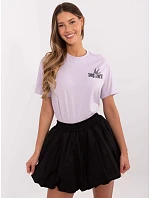 Tričko D12022AC02645H světle fialové