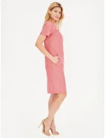 Dámské šaty Marta růžové - Potis & Verso