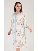 Dámské domácí šaty s tříčtvrtečním rukávem Melissa