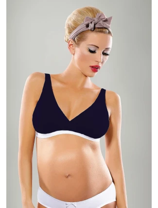 Měkká dámská podprsenka Mama Basic Lilly barva K Měkká dámská podprsenka Mama Basic Lilly barva K