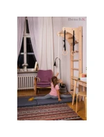 SKLÁDACÍ GYMNASTICKÁ MATRACE ŠEDÁ 180CM BENCHK