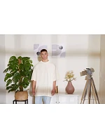 Build your Brand BY 193 Pánské oversize tričko "Huge Tee" 56.0193 white sand Build your Brand BY 193 Pánské oversize tričko "Huge Tee" 56.0193 white sand