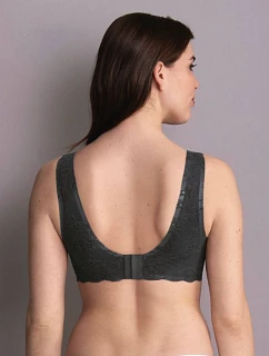 Anita Essential Lace – krajková braletka bez kostic s vyjímatelnými vycpávkami (5400) antracit