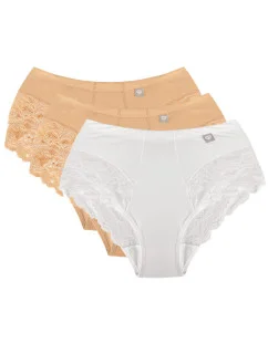 Wol-Bar Diamond 3506 3-pack barva:béžová-béžová-bílá