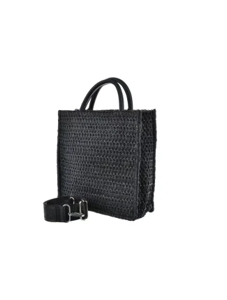 Kabelka Big Star Woven Černá