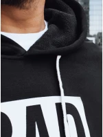 Pánská mikina s kapucí černá FashionStreet BX5925