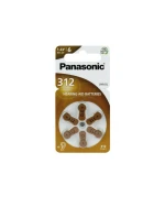 Baterie 312 PANASONIC 6 ks cena za zavření.