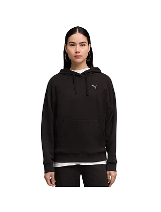 Dámská mikina Puma ESS Elevated Comfort Hoodie black 691814 01