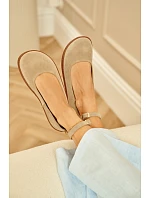 Baleríny Barefoot z přírodního semiše Zazoo 020 Cappuccino Baleríny Barefoot z přírodního semiše Zazoo 020 Cappuccino