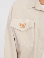 IT KR bunda FL10163.10 světle béžová