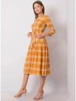 Dámské šaty 508074.39P tmavě žlutá - Lakerta