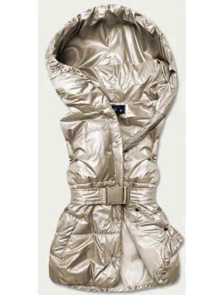 Béžová dámská oversize vesta (KA-016) Béžová dámská oversize vesta (KA-016)