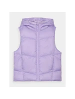 Dívčí prošívaná kapuce bez rukávů 4F Junior 4FJWAW24TVJAF129-51S Dívčí prošívaná kapuce bez rukávů 4F Junior 4FJWAW24TVJAF129-51S