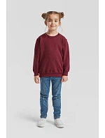 Fruit of the Loom Classic Kids Set-In Sweat Dětská mikina 16.2041 vintage heather navy Fruit of the Loom Classic Kids Set-In Sweat Dětská mikina 16.2041 vintage heather navy