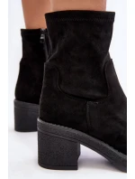 Dámské botky na podpatku Camel Argastis