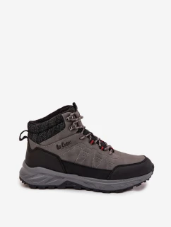 Pánské trekové boty s izolací Lee Cooper LCJ-25-01-3722M šedé