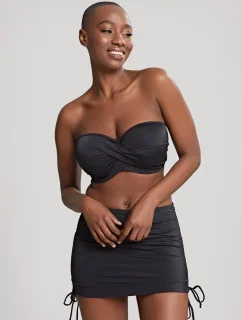 Dámský spodní díl plavek / sukně Anya Riva SW1308 Černá - Panache