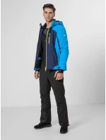 Pánská bunda H4Z22-KUMN010 modro-žlutá - 4F