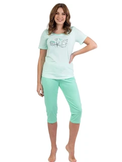 Dámské pyžamo 688 green - REGINA