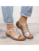 Dámské pohodlné nazouvací sandály Rieker 62850-90 Dámské pohodlné nazouvací sandály Rieker 62850-90