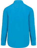 Kariban K 545 Popelínová košile "Jofrey" s dlouhým rukávem 20.K545 bright turquoise Kariban K 545 Popelínová košile "Jofrey" s dlouhým rukávem 20.K545 bright turquoise