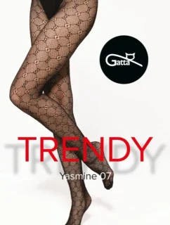 YASMINE - 07 SÍŤOVANÉ PUNČOCHÁČE