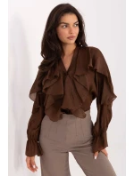 Košile s dlouhým rukávem  model 218415 Rue Paris