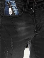 Pánské černé kalhoty FashionStreet UX3800