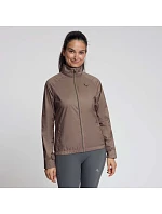 Běžecká bunda Rogelli ESSENTIAL, barva mokka, velikost S Běžecká bunda Rogelli ESSENTIAL, barva mokka, velikost S