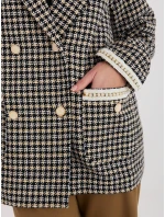 Bunda LK MA 510149.93 černá a žlutá