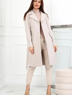 Dámský kabát Malika béžový- Merce