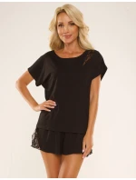 Pyžamo De Lafense 738 Velar kr/r S-2XL