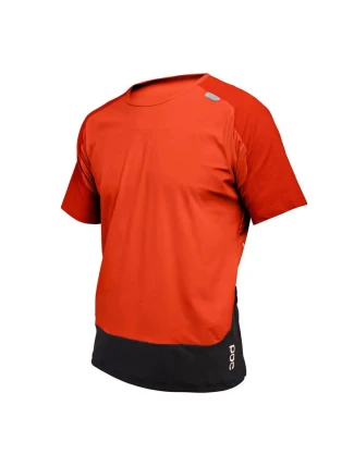 POC 52501-1210 RESISTANCE XC TEE ORANŽOVÁ/ČERNÁ SS 52501-1210