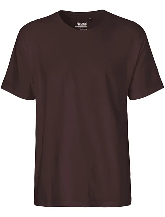 Neutral O 60001 Pánské tričko z těžké bio bavlny 77.6001 brown Neutral O 60001 Pánské tričko z těžké bio bavlny 77.6001 brown