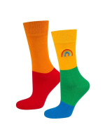 Pánské ponožky SOXO RAINBOW - v krabičce