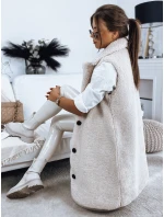 Dámská béžová vesta BALLA FashionStreet TY3200