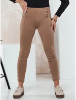 Dámské kalhoty MODSTORY camel FashionStreet UY2180