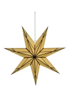 PAPÍROVÁ DEKORACE ŠPAČEK 50CM 7 LISTŮ CRYMOND