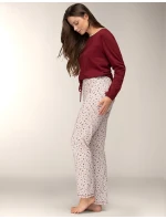 Mademoiselle Sommeil CC0141 Winter Bloom pyžamo délka/r S-XL