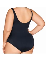 Dámské jednodílné plavky 61 black plus - AVA Dámské jednodílné plavky 61 black plus - AVA