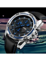 Pánské hodinky Skmei 9156SIBU + BOX Pánské hodinky Skmei 9156SIBU + BOX