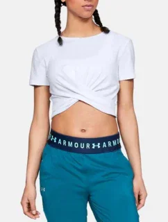 Dámské tričko Lightweight Lux Crop W 1305484-100 - Under Armour