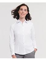Russell Athletic 962F Halenka s dlouhým rukávem, vzor rybí kost 11.962F white Russell Athletic 962F Halenka s dlouhým rukávem, vzor rybí kost 11.962F white